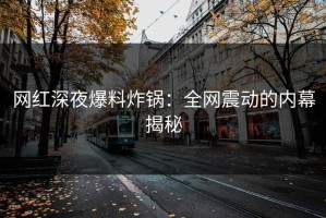 网红深夜爆料炸锅：全网震动的内幕揭秘